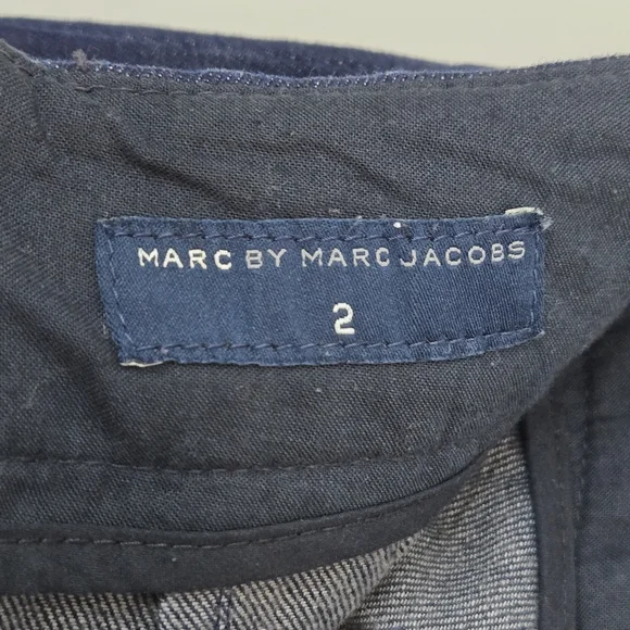 Marc By Marc Jacobs Dark Blue Denim Pencil Skirt, Size 2 ~ EUC - Picture 6 of 8